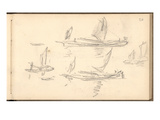 Boats (Pencil on Paper)