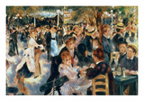 Ball at the Moulin De La Galette  1876 (Oil on Canvas)