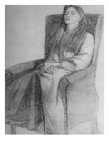 Elizabeth Siddal  C1853 (Graphite on Paper)