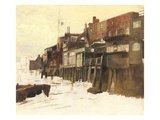 Sketch for 'London River'  C1875 (Oil on Canvas)