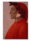 Portrait of Dante (Oil on Canvas)