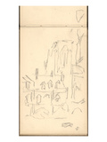 Old Houses of Albane Yard (Pencil on Paper)