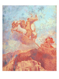 Chariot of Apollo  C1908 (Oil on Canvas)