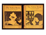34:The Yellow Book  Published by Lane  Volumes 1 and 2  1894  Covers