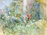 The Garden at Bougival  1884 (Oil on Canvas)