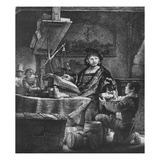Jan Uytenbogaert 'The Goldweigher'  1639 (Etching and Drypoint)