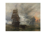The Phantom Ship (Oil on Canvas)
