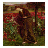 In the Garden of Proserpina  1893 (Oil on Canvas)