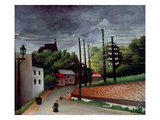 View of Malakoff  Hauts-De-Seine  1908