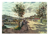 The Seine at Bougival  1869