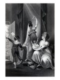 A Mother with Her Family in the Country  Engraved by Richard Rhodes  1807 (Engraving)