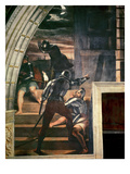 The Guards Outside the Prison  from 'The Liberation of St Peter' in the Stanza D'Eliodoro  1512-14