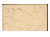 Cliff and Church of Varengeville (Pencil on Paper)