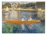 Boating on the Seine  C1879 (Oil on Canvas)