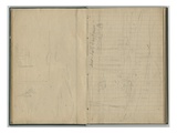 Zuyderzee  from a Sketchbook  August-September 1885 (Pencil on Paper)