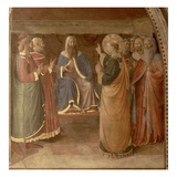 StStephen Preaching and StStephen Addressing the Council (Fresco) (Detail of 29037)