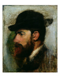 Portrait of Henri Rouart (1833-1912) 1871 (Oil on Canvas)