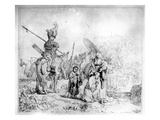 The Baptism of the Eunuch  1641 (Etching)