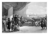 Interview with the Viceroy of Egypt at His Place in Alexandria  from 'Egypt and Nubia'