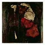 Pregnant Woman and Death  1911