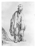 Beggar in a High Cap  C1630 (Etching)