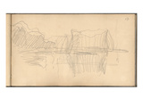 Nets in Pourville (Pencil on Paper)