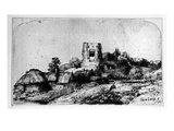 Landscape with a Tower  1650 (Etching)