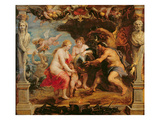 Thetis Receiving Achilles' Armour from Vulcan;