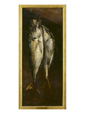 Fish (Oil on Panel)