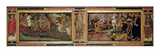 Cassone Panel Depicting a Revolt in Rome in 451 BC and the Death of Appius Claudius (Oil on Panel)