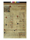Calendar Page for November  from a Book of Hours  C1550-60 (Vellum)