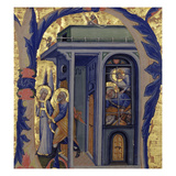 Historiated Initial 'N' Depicting the Liberation of St Peter (Vellum)