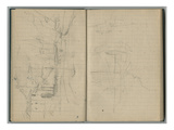 Harbour  from a Sketchbook  1888-89 (Pencil on Paper)