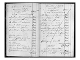 Pages from Monet's Account Books Detailing Sales to Durand-Ruel and Manet  1872