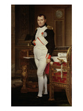 Napoleon Bonaparte (1769-1821) in His Study  1812 (Oil on Canvas)