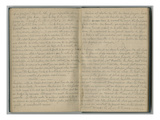 Extracts of 'The Red and the Black' by Stendhal (1783-1842) from a Sketchbook  1888-89