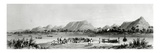 Mountains and Market Canoes Near Bokwen