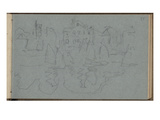 The Old Outer Harbour of Le Havre (Pencil on Paper)