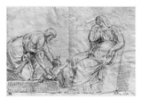 Gynaeceum Scene (Pierre Noire on Paper)