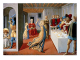 The Feast of Herod and the Beheading of Saint John the Baptist  1461-62 (Tempera on Panel)