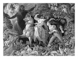 Undine  Engraved by Charles W Sharpe (1818-99) 1855 (Etching)