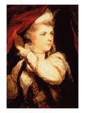 Mrs Abington as Roxana (Oil on Canvas) 1782-3