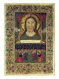 The Four Guards of the Arciconfraternita Del Ss Salvatore Kneeling before the Face of Christ