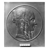 Baronne De Forget  Born Lavalette  1847 (Bronze)