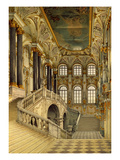 Staircase of the Winter Palace (W/C on Paper)
