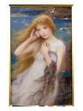 Sea Nymph  1893 (Oil on Canvas)