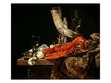 Still Life with the Drinking-Horn of the St Sebastian Archers' Guild  Lobster and Glasses  C1653