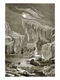 The Arctic Regions-The 'Erebus' and 'Terror' in the Ice