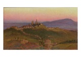 View of San Gimignano  1898 (Oil on Panel)
