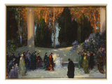 The Audience (Oil on Canvas)